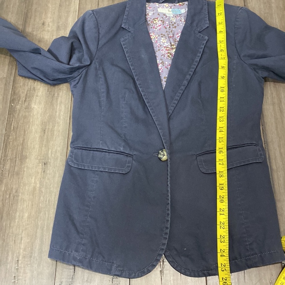 Boden one bottom gray blazer jacket cotton - Picture 9 of 9